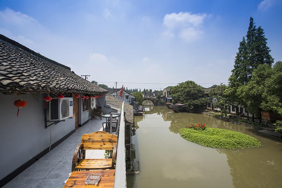 Wuzhen Helan Bridge Inn Tongxiang Ngoại thất bức ảnh